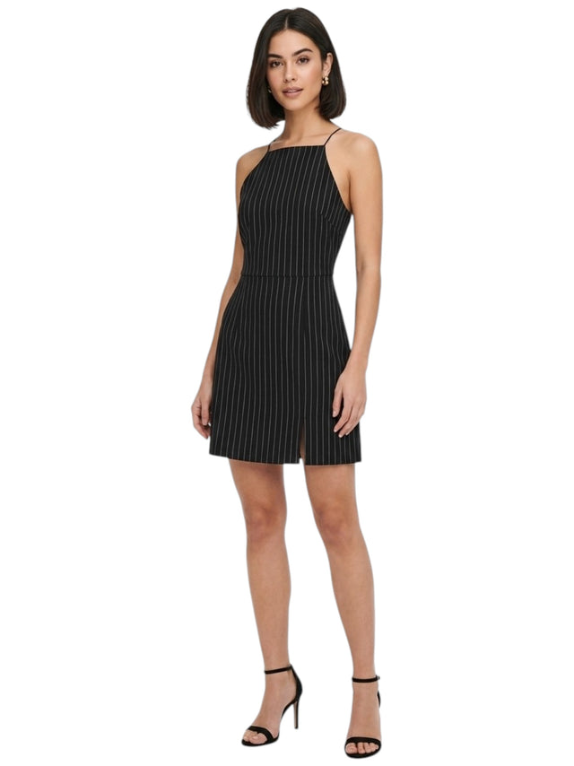 Image for Women's Printed Dress,Black