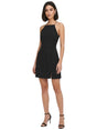 Image for Women's Printed Dress,Black