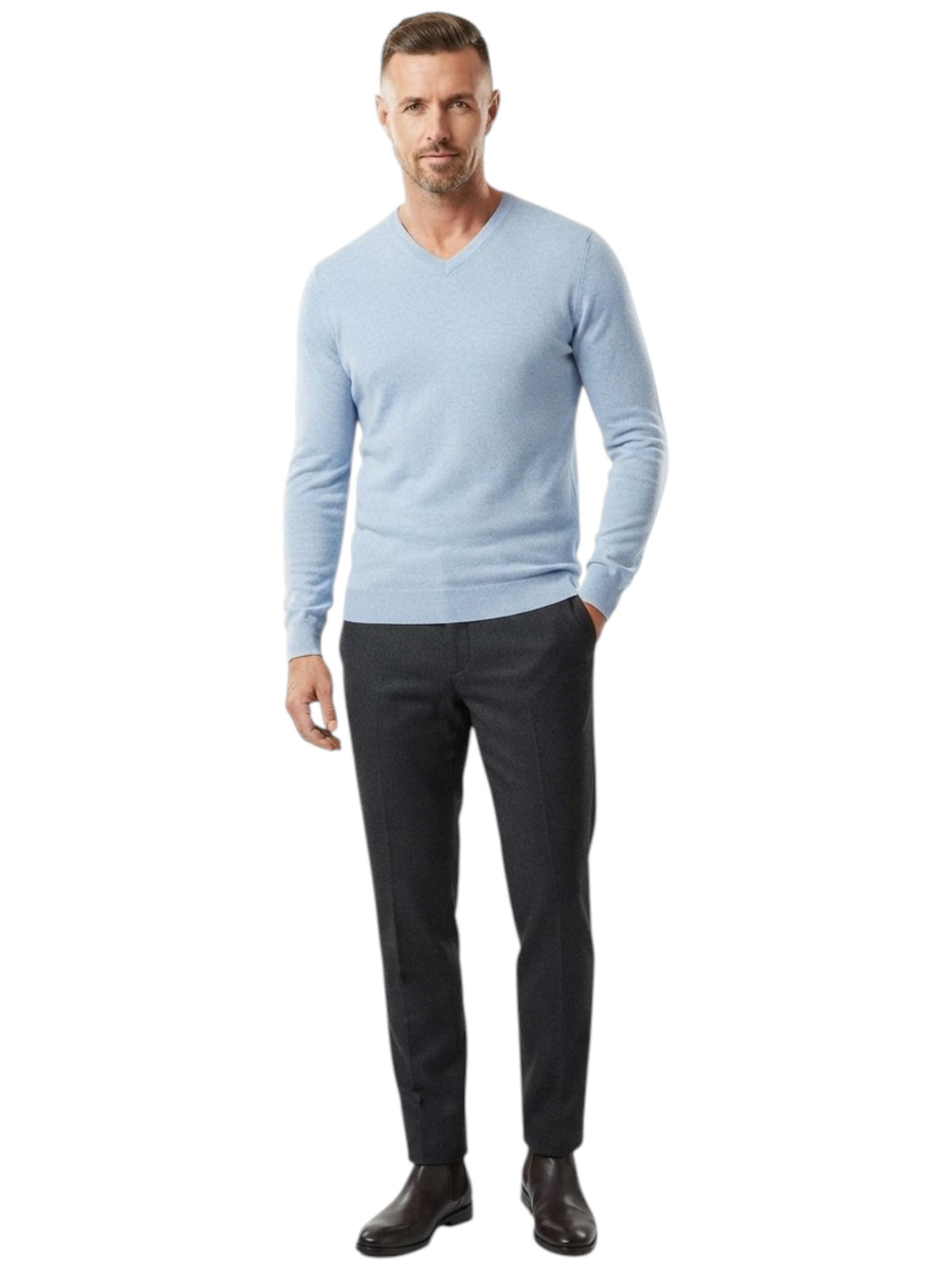 Image for Men's Plain Top,Blue