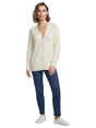 Image for Women's Ribbed Knitted Cardigan,Light Beige
