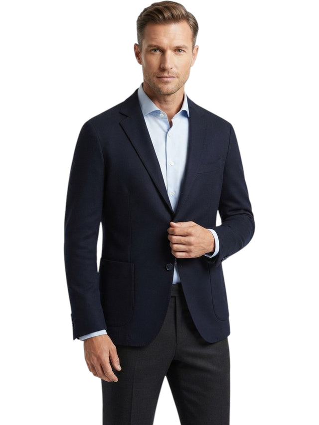 Image for Men's Plain Blazer,Navy