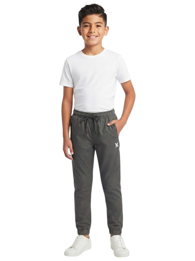 Image for Kids Boy's Plain Pants,Grey