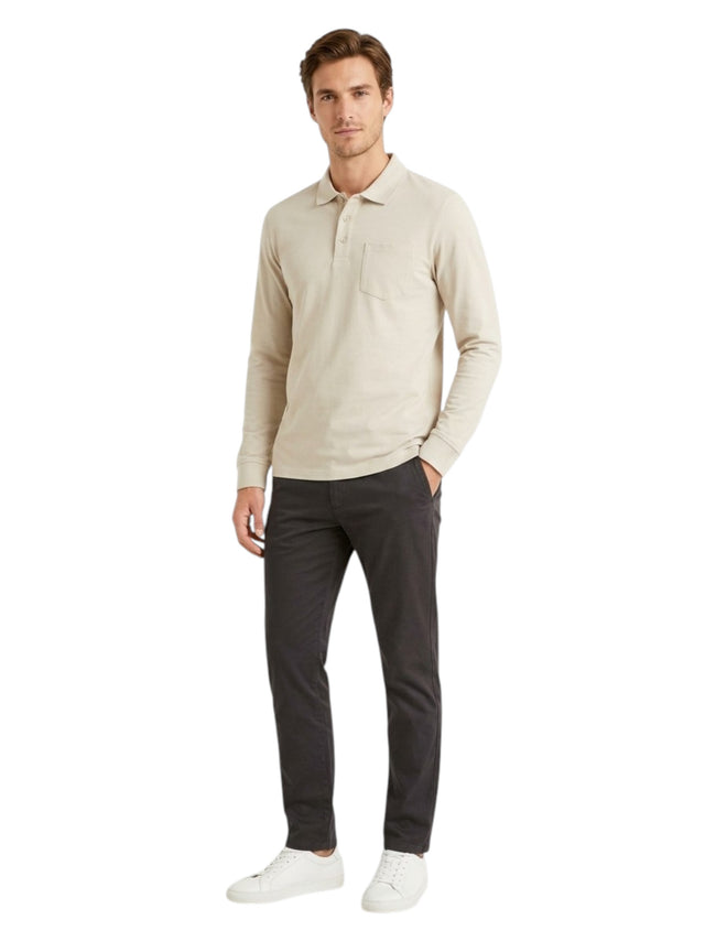 Image for Men's Plain Top,Beige