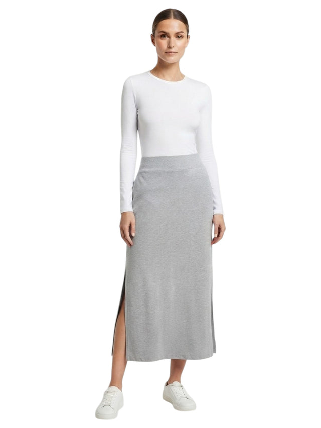 Image for Women's Plain Skirt,Grey
