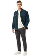 Image for Men's Plain Denim Dress Shirt,Dusty Green