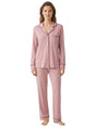 Image for Women's Ribbed Sleepwear Set 2 Pcs,Pink