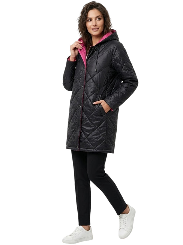 Image for Women's Plain Jacket,Black