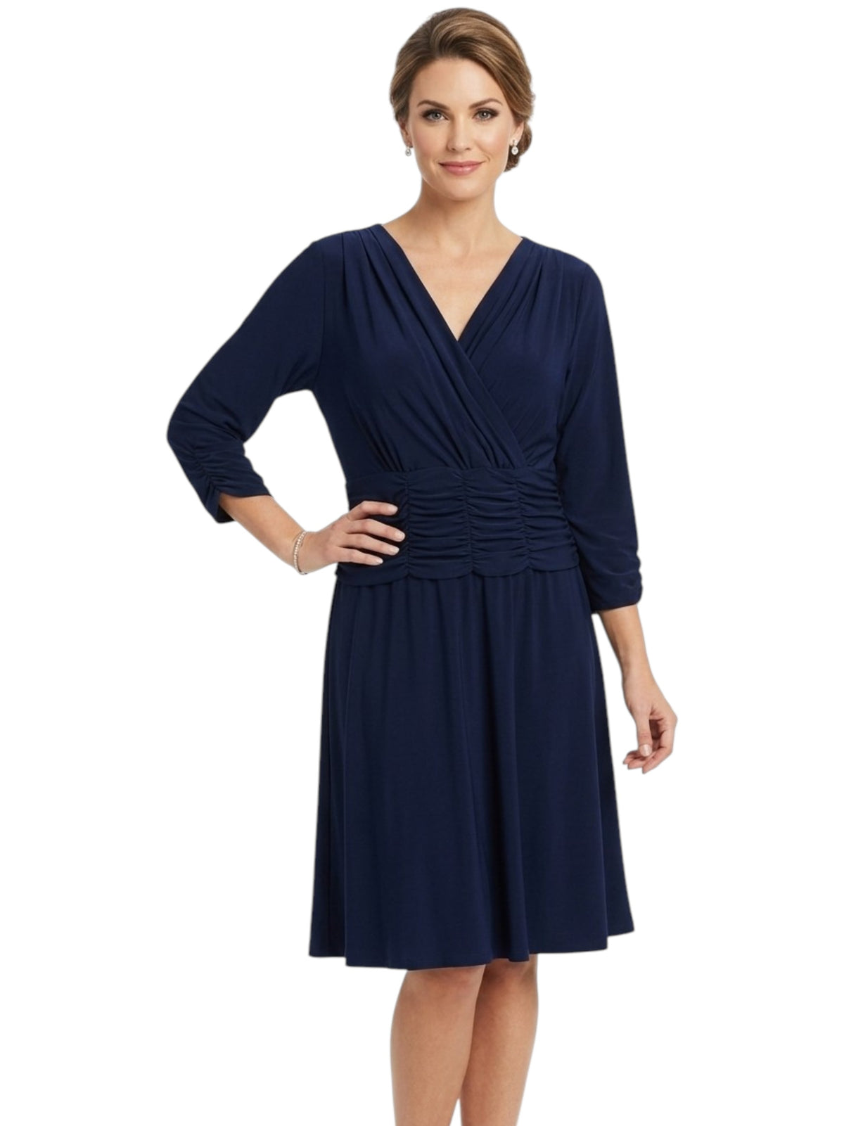 Image for Women's Plain Dress,Navy