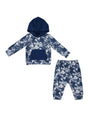 Image for Kids Girl's Printed Sleepwear Set 2 Pcs,Navy
