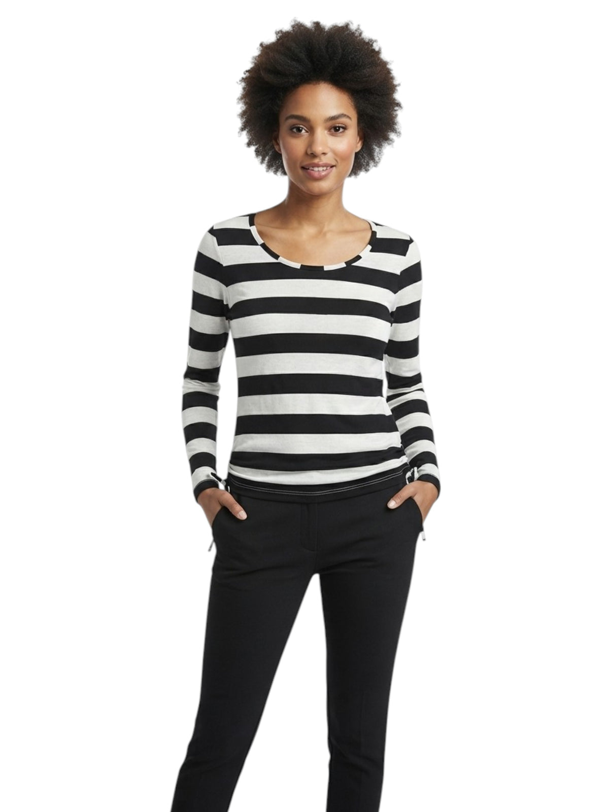 Image for Women's Striped Top,Multi