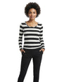 Image for Women's Striped Top,Multi