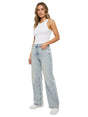 Image for Women's Plain jeans,Light blue