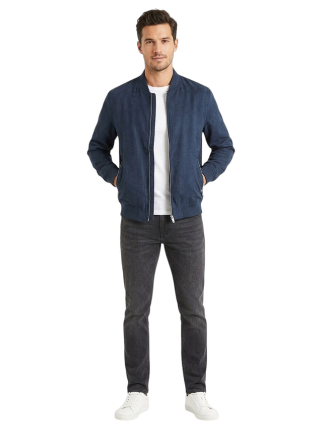 Image for Men's Plain Jacket,Navy