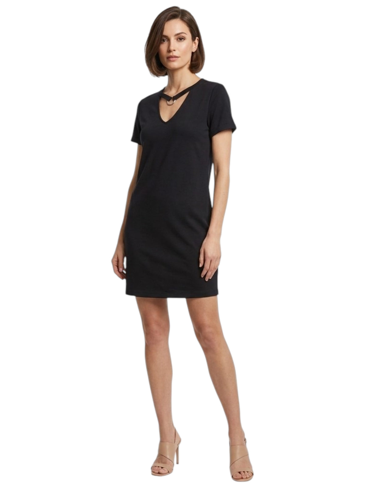 Image for Women's Plain Dress,Black