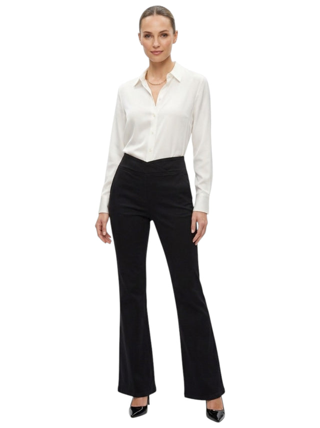 Image for Women's Plain Denim Pants,Black