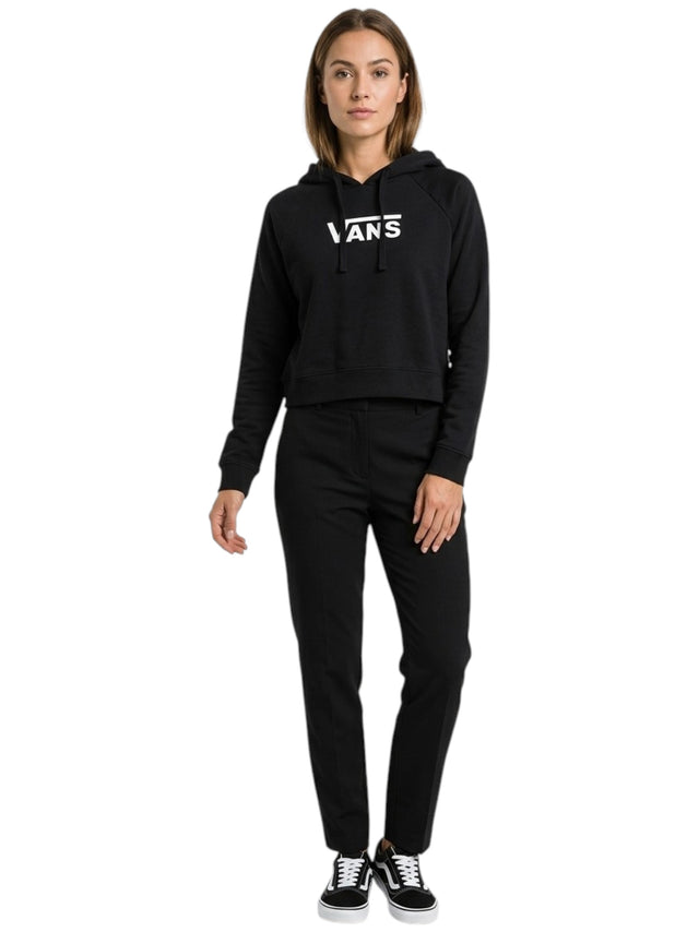Image for Women's Brand Logo Printed Hoodie,Black
