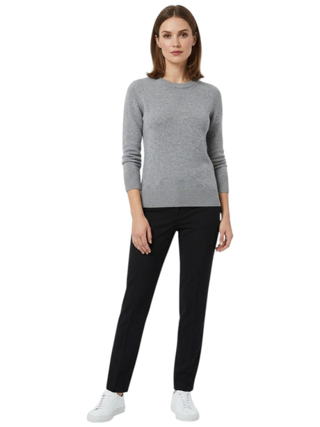 Image for Women's Plain Knitted Top,Grey