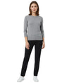 Image for Women's Plain Knitted Top,Grey