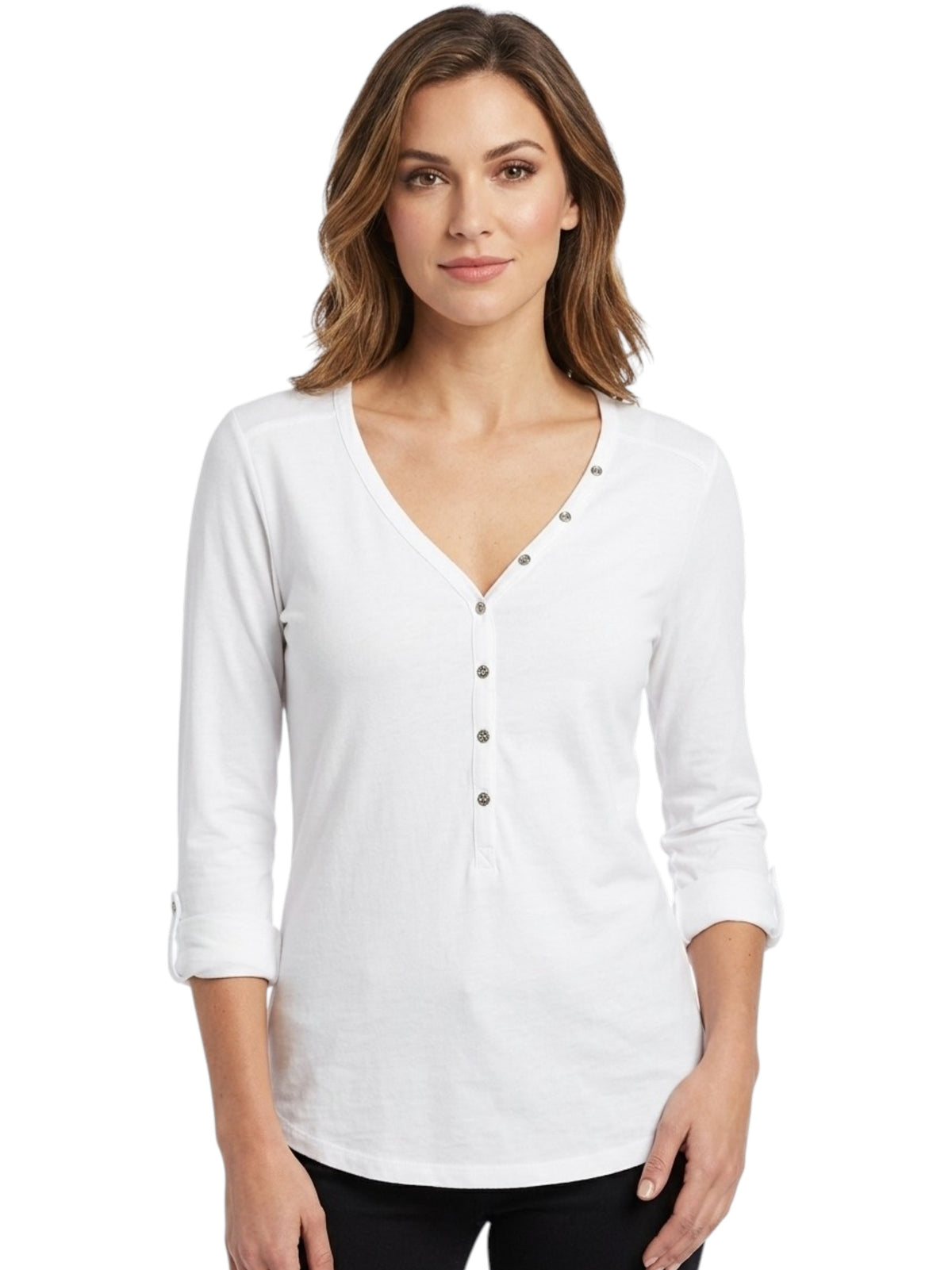 Image for Women's Plain Top,White