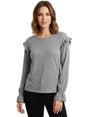 Image for Women's Plain Top,Grey