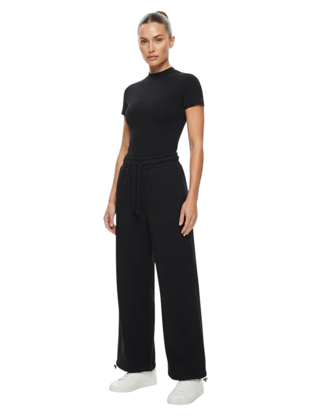Image for Women's Plain Solid Pant,Black