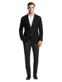 Image for Men's Plain Solid Blazer,Black