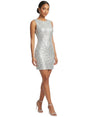 Image for Women's Sequin Dress,Silver