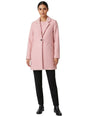 Image for Women's Textured Coat,Pink
