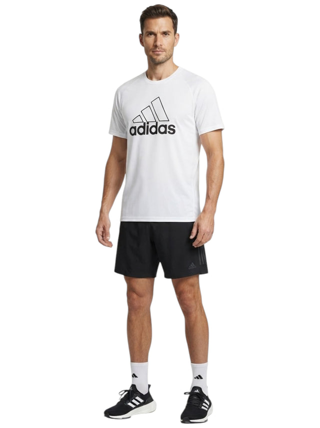 Image for Men's Brand Logo Printed Sport Top,White
