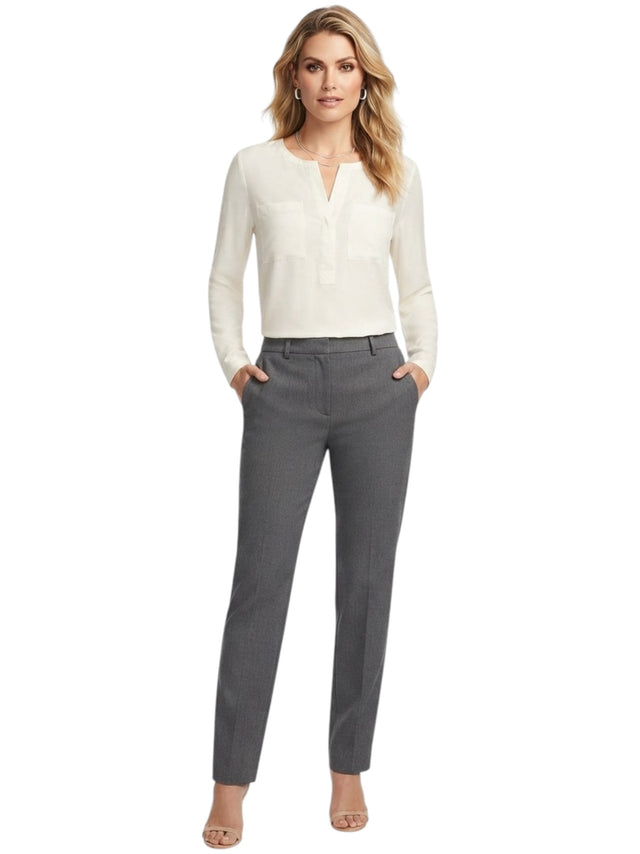 Image for Women's Plain Solid Top,White