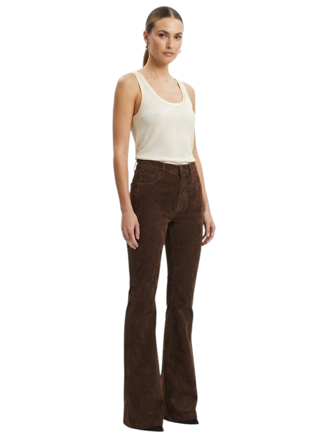 Image for Women's Ribbed Pants,Brawn