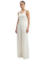 Image for Women's Ribbed Pants,Beige