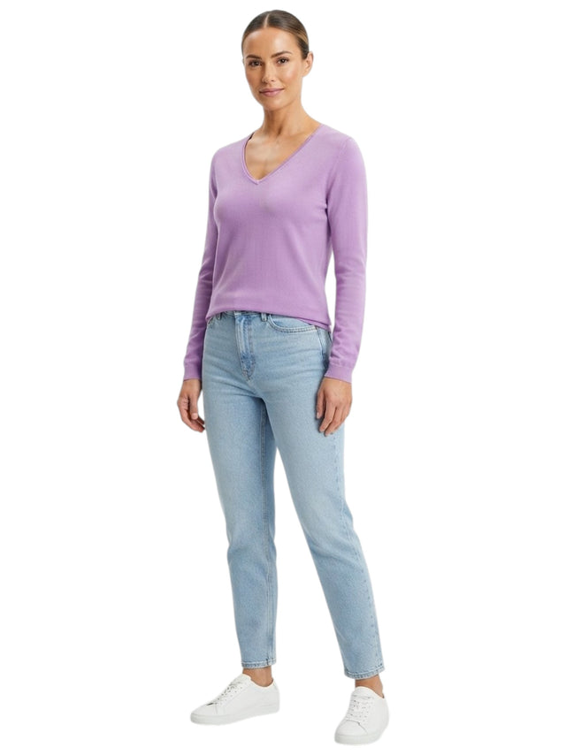Image for Women's Plain Top,Mauve