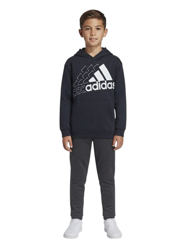 Image for Kids Boy's Brand Logo Printed Hoodie,Black