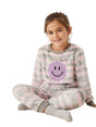 Image for Kids Girl's Printed Sleepwear Top,Grey/Pink