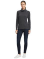 Image for Women's Printed Knitted Sweater,Dark Grey