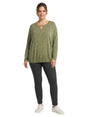 Image for Women's Printed Top,Olive