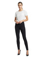 Image for Women's Plain Velvet Pants,Black