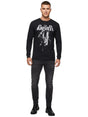 Image for Men's Printed Top,Black
