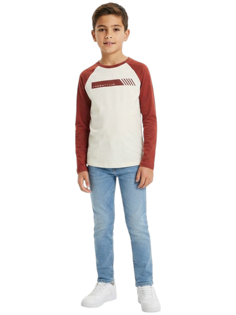 Image for Kids Boy's Printed Top,White