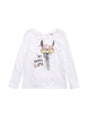 Image for Kids Girl's Printed Top,White