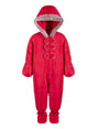 Image for Kids Girl's  Puffer Snowsuit,Red