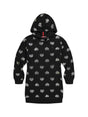 Image for Kids Girl's Brand Logo Printed Hoodie,Black