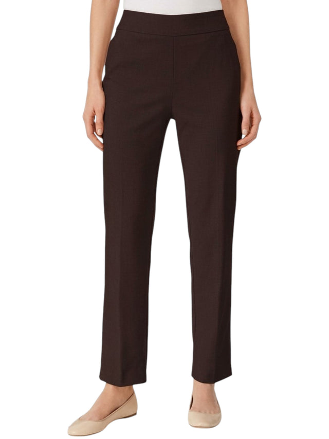 Image for Women's Plain Classic Pant,Dark Brown