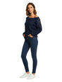 Image for Women's Plain Top Mohair,Navy