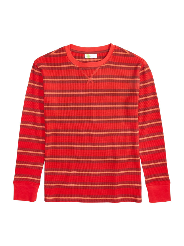 Image for Kids Boy's Stripped Knitted Top,Red