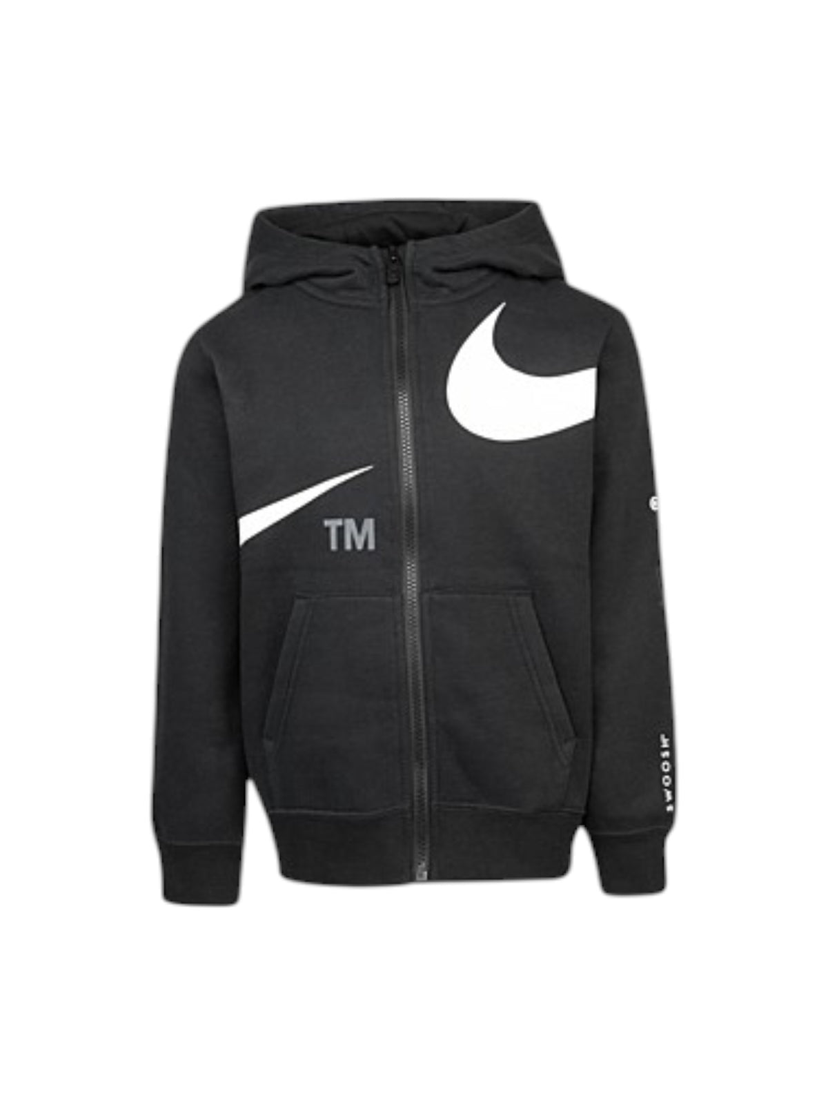 Image for Kids Boy's Brand Logo Printed Hoodie,Black