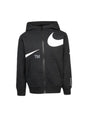 Image for Kids Boy's Brand Logo Printed Hoodie,Black