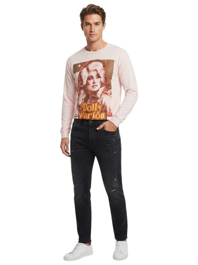 Image for Men's Printed Top,Light Pink