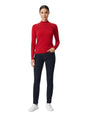 Image for Women's Plain Knitted Top,Red